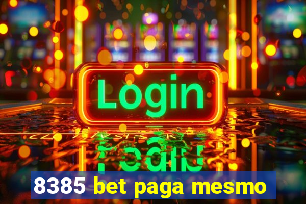 8385 bet paga mesmo